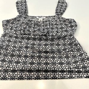 White House Black Market Dressy Sleeveless Top Large